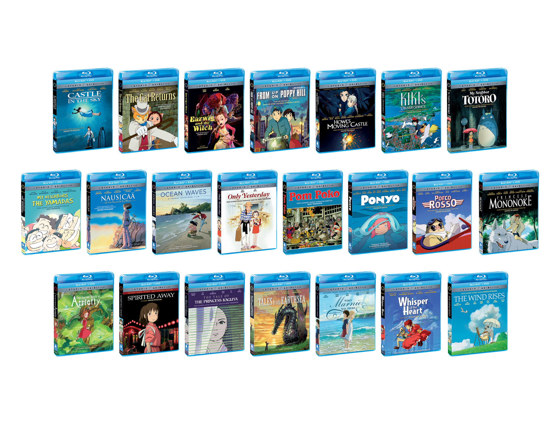 The World Of Studio Ghibli Blu-ray Bundle